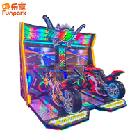 Máquina de Arcade Robusta con Simulador de Motocicleta, Operada con Monedas, Venta Directa de Fábrica para Centros de Entretenimiento y Negocios de Diversión