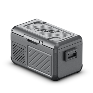 Mini refrigerador de coche portátil para carretera Rv viaje SUV RV caja enfriadora Camping nevera <span class=keywords><strong>compresor</strong></span> refrigerador <span class=keywords><strong>con</strong></span> 12/24V CC - Product Image 2