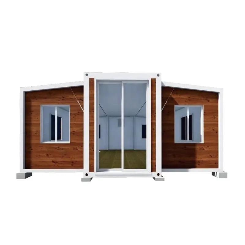 High Quality Villas Designer Fur House Pan One Room 4m*3.5m Luxury Prefab Wooden House Container Ready Made