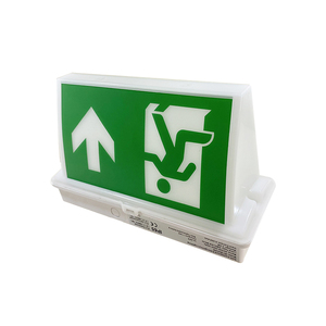 Luz de emergencia para instalación en techo, señal de salida de instalación integrada, doble cara, IP65 - Product Image 1