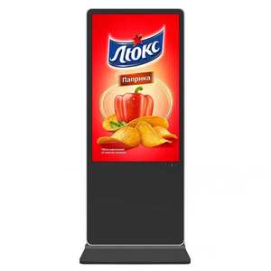 Veto 43 49 55 pulgadas HD 1920x1080 pantalla de publicidad LCD señalización digital de pie para Centro Comercial tienda minorista - Product Image 1