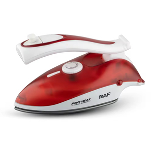 Fer à vapeur électrique portable en acier inoxydable avec semelle en céramique antiadhésive, mini fer de voyage à vapeur puissante, en promotion - Product Image 1