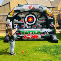 GMY Gonflables Cible gonflable amusante Jeu interactif de sport Jeu gonflable populaire de tir au pistolet de carnaval