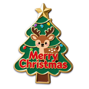 Santa Metal Art Deco Design Eco-Friendly Waterproof Strong Magnetic Reusable Custom Shape Christmas & Anniversary Fridge Magnets - Product Image 4