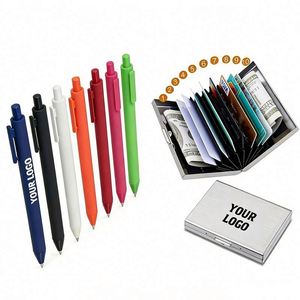2026 Wholesale Ballpoint With Logo Custom Ball Ballpoint for Business Gift Promotional <b>Plastic</b> Ballpoint Pens - Product Image 1