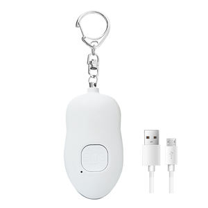 LLavero de alarma de seguridad para niños y mujeres, alarma de autodefensa de emergencia, portátil, recargable, 130db, Sos, novedad - Product Image 2