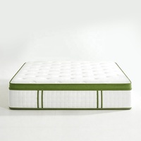 Matelas à ressorts king size au meilleur prix, matelas en latex avec surmatelas en mousse à mémoire de forme, matelas en mousse à mémoire de forme enroulable en boîte