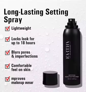 <span class=keywords><strong>Spray</strong></span> <span class=keywords><strong>Fijador</strong></span> <span class=keywords><strong>de</strong></span> <span class=keywords><strong>Maquillaje</strong></span> Vegano al por Mayor, Marca Privada, Negro, Resistente al Agua, Control <span class=keywords><strong>de</strong></span> Grasa, Mate - Product Image 2