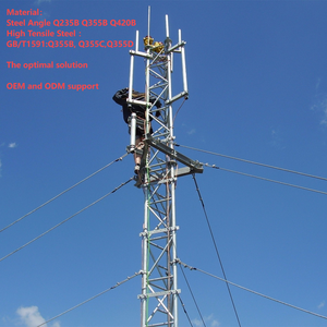 Tour Guyed Économique de 42 m pour la Couverture du Signal de Diffusion Rurale - Product Image 4