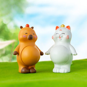 ตุ๊กตาเรซิ่นรูปสัตว์ตั้งครรภ์ ยู โม คราฟท์ ของสะสมขนาดเล็ก สำหรับเป็นของขวัญและของตกแต่ง - Product Image 1