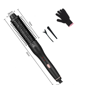 เครื่องม้วนผม PTC ควบคุมอัตโนมัติแสดงอุณหภูมิแบบ LED เครื่องจัดแต่งทรงผมไฟฟ้าได้รับการรับรองจาก CE ROHS - Product Image 3