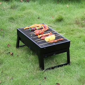 Barbecue au charbon de bois pliable portable en métal inoxydable 304 pour extérieur, camping et cuisine - Product Image 4