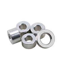 Servicio de mecanizado CNC de bujes de aluminio personalizados, arandelas planas, espaciadores, piezas de separación sin rosca M3 M4 M5 M6 M8 M10 de 2mm a 30mm