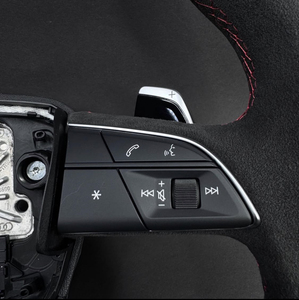 <span class=keywords><strong>Volant</strong></span> de direction en daim de luxe <span class=keywords><strong>S</strong></span> <span class=keywords><strong>Line</strong></span> à fond plat adapté à <span class=keywords><strong>Audi</strong></span> A7 C8 S7 RS7 2019-2026 - Product Image 2