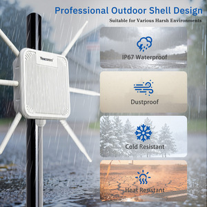 Yeacomm OW3000 Outdoor AX3000 Dual-Band WiFi 6 Repeater <b>Access</b> <b>Point</b> With Wave2 MU-MIMO and High-Power PA OW3000 3000M Outdoor P - Product Image 4