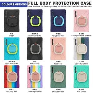 Accessori per Tablet custodia in Silicone robusto per Samsung <span class=keywords><strong>Galaxy</strong></span> <span class=keywords><strong>Tab</strong></span> <span class=keywords><strong>S8</strong></span> custodia Ultra custodia posteriore da 14.6 pollici - Product Image 6