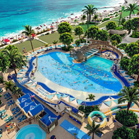 Équipement de piscine de vague de tsunami artificiel de machine de piscine de vague de plage de mer de parc aquatique commercial