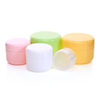Usine ODM OEM Ruipack OEM, pot à crème vide personnalisé, 50 ml, 100 ml, en plastique, rechargeable, pour voyage, crème pour le visage, lotion, contenant cosmétique