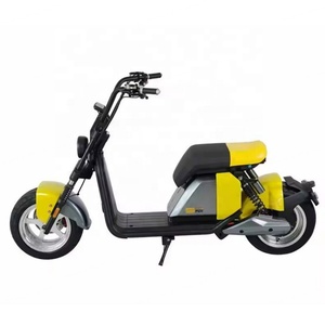 Scooter Eléctrico Citycoco 1000W 60V con Neumáticos Gruesos de 10 Pulgadas, Alcance de 60 km por Carga, Distancia Entre Ejes Corta, Superventas en Brasil - Product Image 5