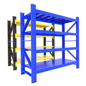 Boltless Có Thể Điều Chỉnh Tùy Chỉnh Nhiệm Vụ Nặng Nề Thép Kệ Kho Công Nghiệp Ngăn Xếp Lưu Trữ Kệ Hệ Thống - Product Image 3