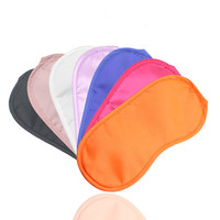 Masque pour les yeux en polyester pour dormir, masque oculaire de haute qualité avec sangle élastique, léger pour les voyages, l'hôtel, la maison
