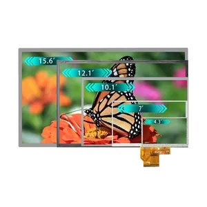 7 lvds156 pulgadas 10 pantalla LCD Monitor pantalla Cristal líquido LCD PANTALLA PROVEEDOR 101 pulgadas pantalla 1080p HDMI matriz SMD