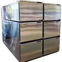 Réfrigérateurs de morgue et de funérarium de style européen pour le stockage des corps, solution écologique et durable