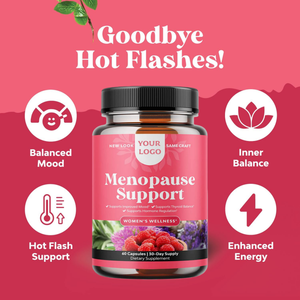 Complément alimentaire à base de plantes pour femmes adultes en période de ménopause, capsules de Dong Quai, baies de chasteté, racine de cohosh noir, soutien immunitaire, vente chaude - Product Image 3