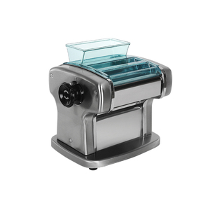Macchina per Pasta Elettrica GZKITCHEN 135W con <span class=keywords><strong>Due</strong></span> Lame in Acciaio Inox Produzione 5kg/h Macchina Automatica per Lasagne e Spaghetti - Product Image 2