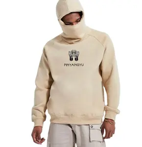 350 GSM Hoodie đen đồng bằng đầy đủ mặt Zip Up hoodie biểu tượng tùy chỉnh Tracksuit nặng sweatsuit cotton trống pháp Terry Hoodies