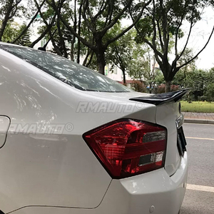 Para Honda City 2009 2010 2011 2012, Alerón Trasero de Fibra de Carbono 100% Real de Alta Calidad, Difusor de Maletero Estilo R - Product Image 6