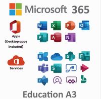 Cuenta Original de Office 365 E3, 5 TB de Almacenamiento en OneDrive, Uso Vitalario, 5 Dispositivos, PC, Mac, Android, iOS, Versión Global, Entrega Inmediata