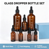 En stock, flacon compte-gouttes en verre ambré gradué de 5 ml à 100 ml pour huiles essentielles liquides, avec échelle graduée, disponible en 5 ml, 15 ml, 20 ml, 10 ml, 30 ml, 50 ml.