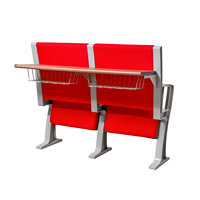 Bureaux et chaises modernes en contreplaqué pliables pour salles de classe à plusieurs niveaux, salles de conférence, lieux de formation, universités