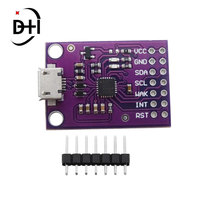 CP2112 papan Debug USB ke SMBus I2C modul komunikasi 2.0 Kit evaluasi MicroUSB 2112 untuk modul Sensor CCS811 UNTUK arduino