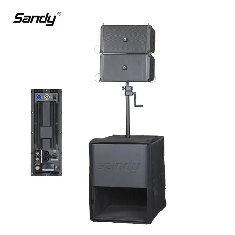 Sandy Pro Audio MX2.1 Dual 10 Inch Twee Manier Line Array Systeem Outdoor Concert Sound System Sound Apparatuur/Versterkers/Speaker