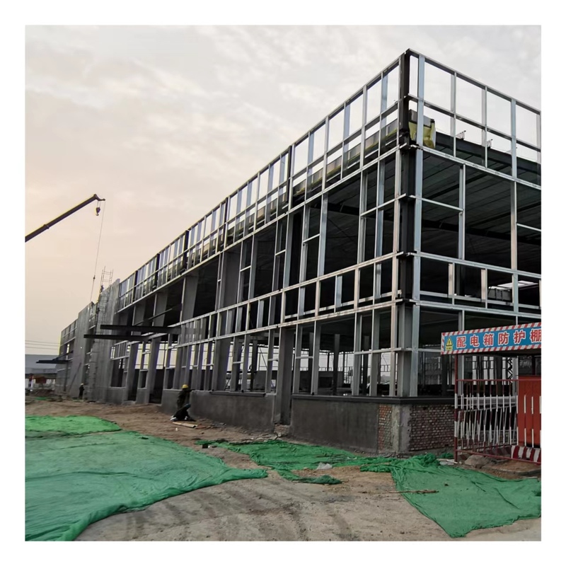 Quick Setup Structural Steel Building High