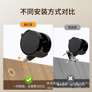 Wooden Desktop Computer Stand 24cm X 5cm X 4cm Wheeled Mobile Base For Computer Case <b>Bracket</b> - Product Image 3