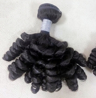 Vendeur d'armure de cheveux de vison vierge de qualité supérieure 100% nouveau Design Funmi paquet de cheveux brésiliens bouclés cheveux rebondissants