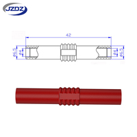 JZDZ 34pcs Multimeter Back Probe Kit Banana Plug to Alligator Clip Electrical with Wires Automotive Test Leads Kit JT0034