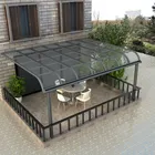 Struttura <span class=keywords><strong>in</strong></span> alluminio baldacchino resistente UV balcone parasole tetto <span class=keywords><strong>in</strong></span> <span class=keywords><strong>policarbonato</strong></span> - Product Image 5