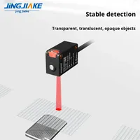 Détection d'objets transparents Réglage en un clic Suppression intelligente du fond CCD Capteur de commutation photoélectrique Fabriqué en Chine continentale