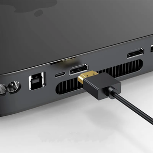 1 Feet 4K60Hz 2K144Hz 18Gbps Ultra Slim Thin HDTV Cable Cord Low Profile <strong>Gold</strong> Plated Connector for Gaming Monitor TV <strong>XBox</strong> PS5 - Product Image 3