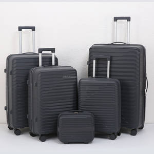 Ensemble <span class=keywords><strong>de</strong></span> bagages rigides en ABS et PC, <span class=keywords><strong>3</strong></span>, 4 ou 5 pièces, avec logo personnalisé, vente en gros d'usine, valise <span class=keywords><strong>de</strong></span> voyage à roulettes pivotantes - Product Image 6