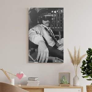 Dale Earnhardt personalizado, retrato de carreras, pintura y artes de pared, arte de pared, decoración del hogar, póster de deportes de motor Vintage - Product Image 5