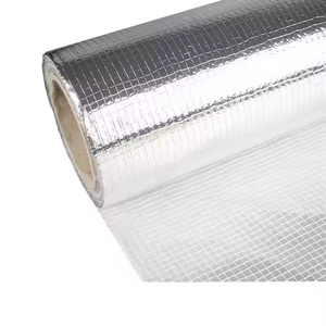 Aislamiento térmico para <span class=keywords><strong>malla</strong></span> de fibra de vidrio reforzada con papel de aluminio de lana de roca - Product Image 3