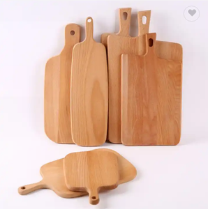 Haute qualité Offre Spéciale créatif forme irrégulière noir <span class=keywords><strong>noyer</strong></span> <span class=keywords><strong>planche</strong></span> en bois fromage <span class=keywords><strong>planche</strong></span> <span class=keywords><strong>à</strong></span> découper teck bois plateau <span class=keywords><strong>de</strong></span> service avec poignée - Product Image 5