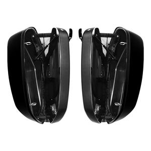 Borse Laterali Rigide da Moto in ABS di Alta Qualità Verniciate Nero Lucido Compatibili con Harley Low Rider ST 2022-2025 <span class=keywords><strong>El</strong></span> <span class=keywords><strong>Diablo</strong></span> 2022 - Product Image 5