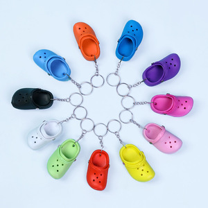 2026 New Shoe 3D Mini Basketball Sneaker Rubber Keychains Wholesale Key Chain Custom Pvc Keyring Keychain