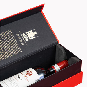 Custom Luxury Magnetic Wine Glass Champagne Liquor Whisky <b>Bottle</b> Paper Cardboard Packaging Gift <b>Boxes</b> for <b>Bottles</b> of Wine Gift - Product Image 6